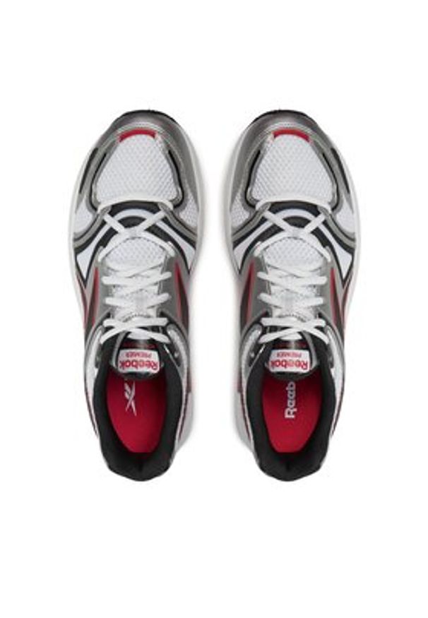 Reebok Sneakersy Premier Road Plus VI IG3474 Srebrny. Kolor: srebrny. Materiał: materiał