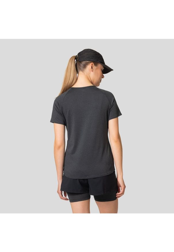 Koszulka tech. damska Odlo T-shirt crew neck s/s ACTIVE 365. Kolor: szary. Sport: bieganie