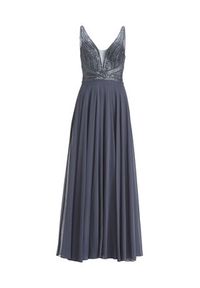 Hey Kyla Sukienka wieczorowa 5AG015HK Szary Regular Fit. Kolor: szary. Materiał: syntetyk. Styl: wizytowy #3