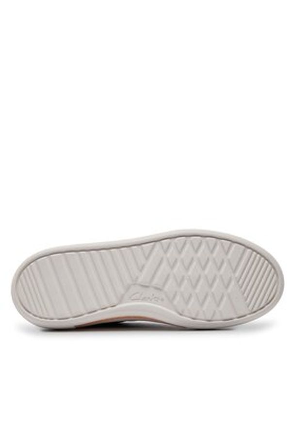 Clarks Sneakersy Hollyhock Walk 26176307 Czarny. Kolor: czarny. Materiał: skóra
