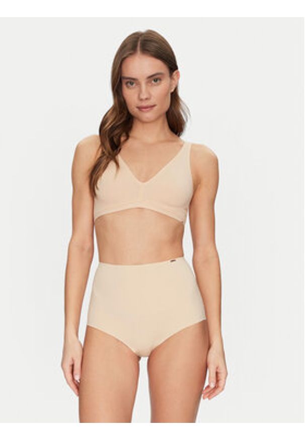 Dorina Biustonosz braletka Essensual FXBR0052MI116 Beżowy. Kolor: beżowy. Materiał: syntetyk