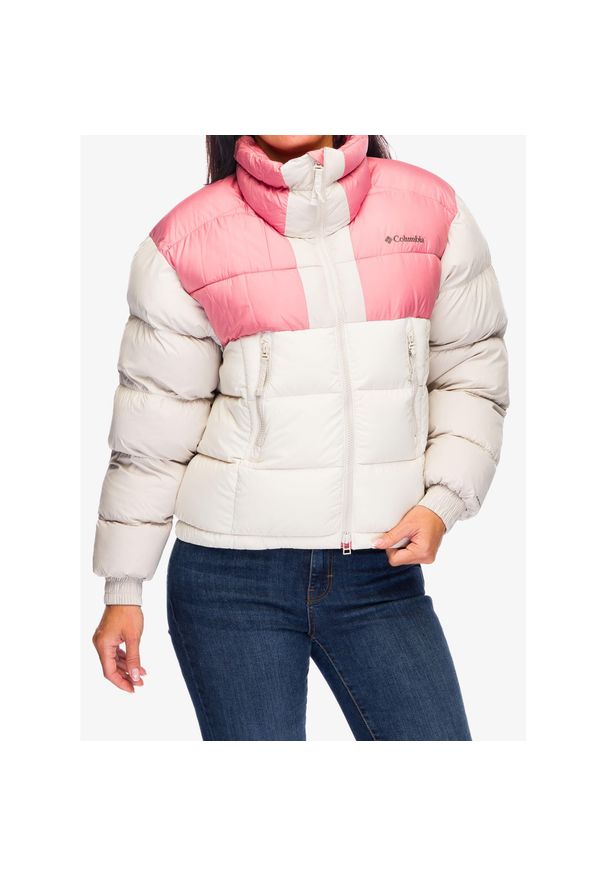 columbia - Kurtka ocieplana damska Columbia Pike Lake II Cropped Jacket. Kolor: biały. Sport: turystyka piesza