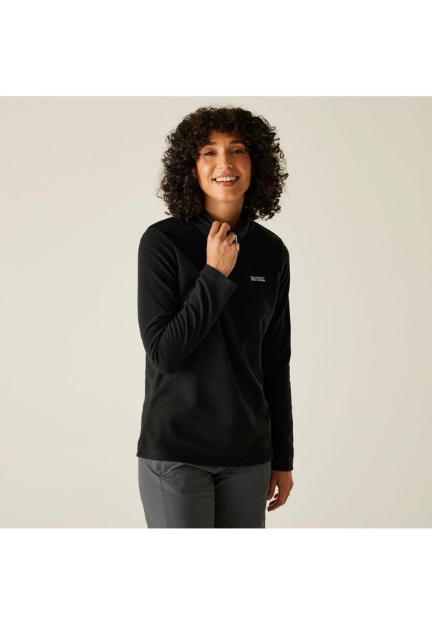 Regatta - Polar turystyczny lekki damski Sweethart. Kolor: czarny. Materiał: polar. Sport: turystyka piesza