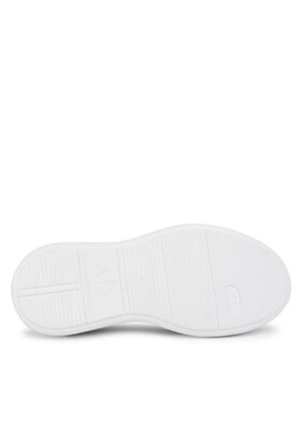 Armani Exchange Sneakersy XDX043 XCC64 00152 Biały. Kolor: biały. Materiał: skóra