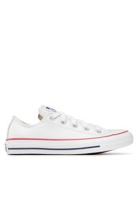 Converse Trampki Chuck Taylor All Star Ox 132173C Biały. Kolor: biały. Materiał: skóra #1