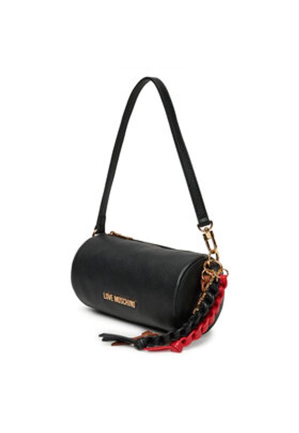Love Moschino - LOVE MOSCHINO Torebka JC4309PP0MK1100A Czarny. Kolor: czarny. Materiał: skórzane
