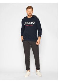 Musto Bluza 82019 Granatowy Regular Fit. Kolor: niebieski. Materiał: bawełna #5