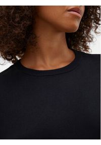 Vero Moda Sweter Silje 10320460 Czarny Oversize. Kolor: czarny. Materiał: wiskoza