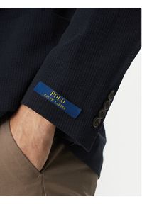 Polo Ralph Lauren Marynarka 715966393001 Granatowy Modern Fit. Typ kołnierza: polo. Kolor: niebieski. Materiał: bawełna, syntetyk #4