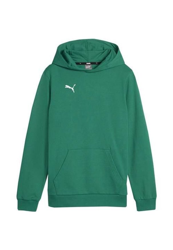 Bluza sportowa dziewczęca Puma B23603. Typ kołnierza: kaptur. Kolor: zielony. Styl: sportowy