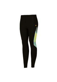Legginsy do biegania damskie EXTREME HOBBY HALFTONE. Kolor: zielony. Materiał: elastan, poliester. Sezon: wiosna, jesień. Sport: kolarstwo, bieganie