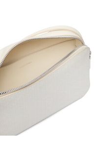 Calvin Klein Torebka Emblem Aop Elongated Camera Bag LV04F3268G Écru. Materiał: skórzane #4