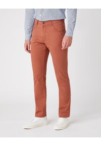 Wrangler - SPODNIE MĘSKIE WRANGLER TEXAS SLIM GINGER W12SWAA15