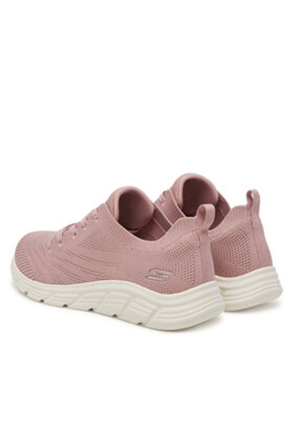 skechers - Skechers Sneakersy Bobs B Flex Lo-Graceful Stride 117591/BLSH Różowy. Kolor: różowy. Materiał: materiał