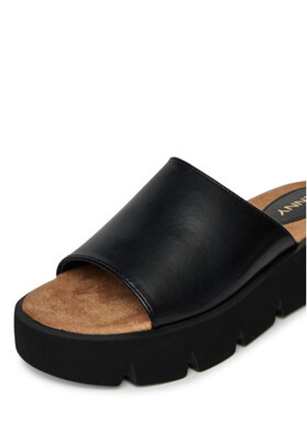 Jenny - JENNY Klapki HY2318-01 Czarny. Kolor: czarny. Materiał: syntetyk, materiał