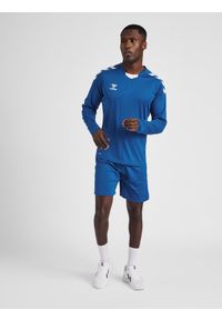 Jersey Hummel hmlCore. Kolor: niebieski. Materiał: jersey. Długość rękawa: długi rękaw. Długość: długie. Sport: piłka nożna