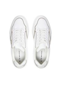 Armani Exchange Sneakersy XDX160 XV888 T779 Biały. Kolor: biały. Materiał: skóra #6