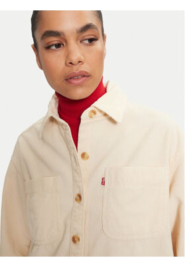 Levi's® Koszula Orion A8691-0011 Écru Regular Fit. Materiał: bawełna
