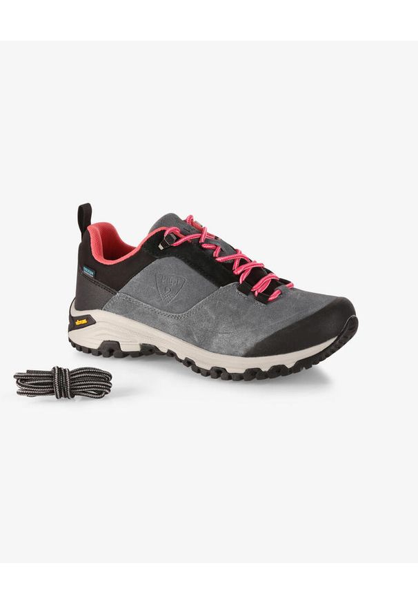 Niskie buty outdoorowe unisex Kilpi ANAK LOW WP-U. Kolor: szary. Materiał: nylon. Styl: sportowy. Sport: turystyka piesza