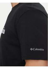 columbia - Columbia T-Shirt CSC Basic Logo EM2180 Czarny Regular Fit. Kolor: czarny. Materiał: bawełna #5