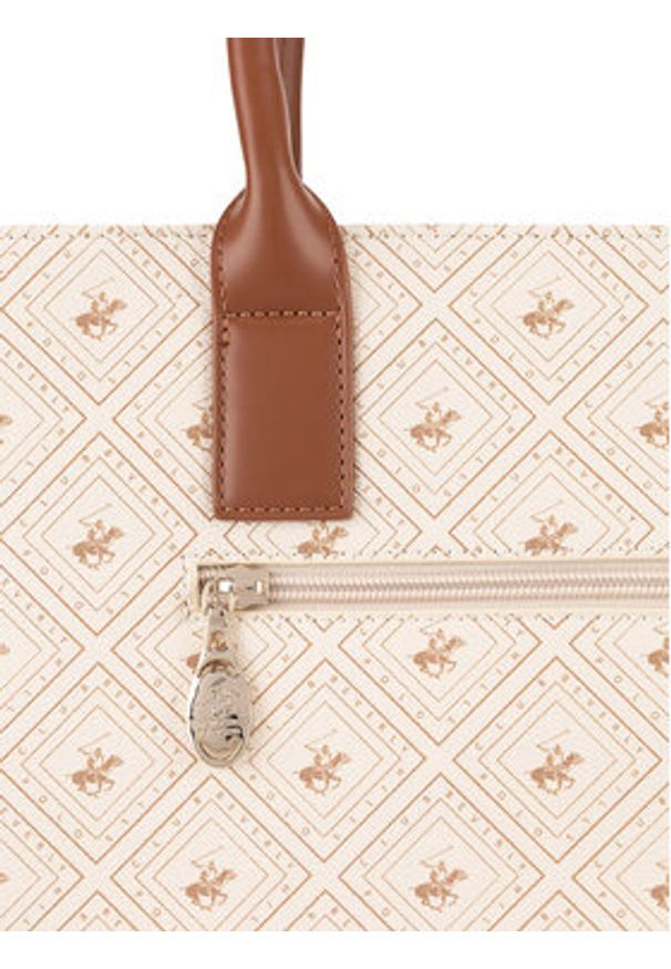 Beverly Hills Polo Club Torebka BHPC-S-004-07 Beżowy. Kolor: beżowy