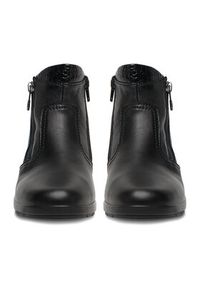 Rieker Botki L4861-00 Czarny. Kolor: czarny. Materiał: skóra #3