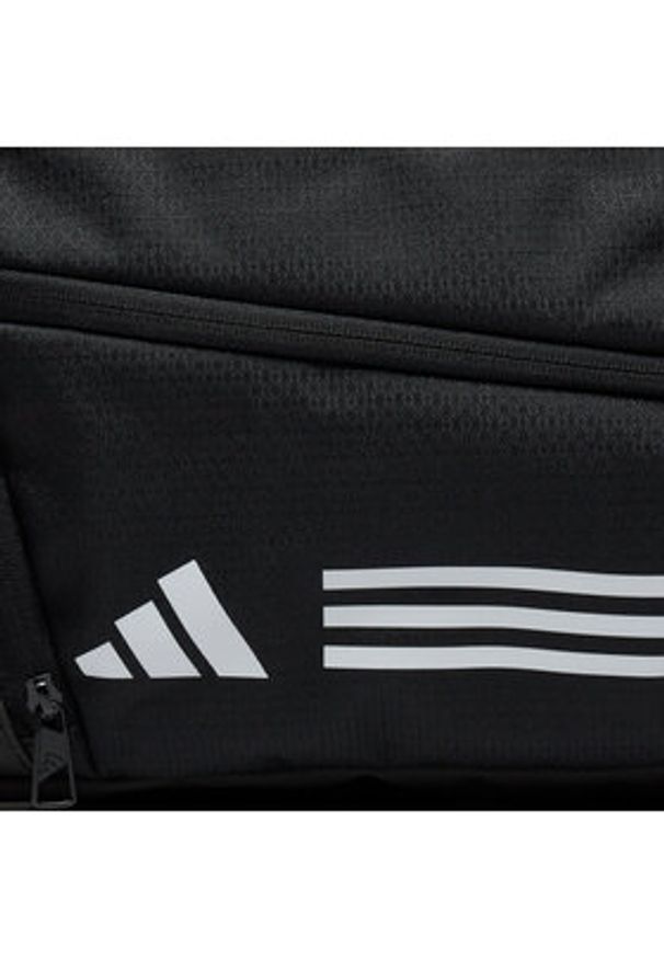 Adidas - adidas Torba Essentials 3-Stripes Duffel Bag IP9861 Czarny. Kolor: czarny. Materiał: materiał