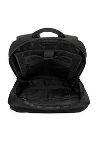 Wittchen - Męski plecak na laptopa 15,6” z dwiema kieszeniami na froncie czarny. Kolor: czarny. Materiał: nylon. Styl: młodzieżowy, casual, elegancki, biznesowy #5