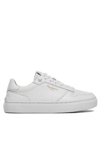 Pepe Jeans Sneakersy Camden Supra W PLS00002 Biały. Kolor: biały. Materiał: skóra #1