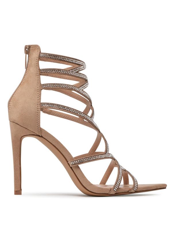 Jenny Fairy Sandały WYL2996-4 Beżowy. Kolor: beżowy. Materiał: materiał