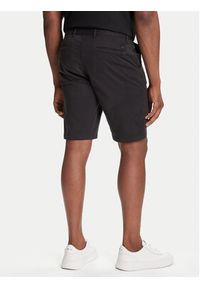 BOSS Szorty materiałowe 50536723 Czarny Slim Fit. Kolor: czarny. Materiał: bawełna #4