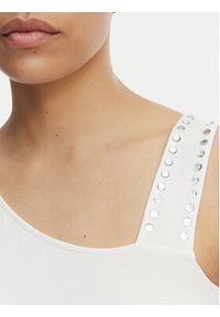 Liu Jo Beachwear Top VA6033 JS360 Biały Regular Fit. Kolor: biały. Materiał: wiskoza #2