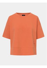 JOOP! T-Shirt 30041686 Pomarańczowy Loose Fit. Kolor: pomarańczowy. Materiał: syntetyk, bawełna