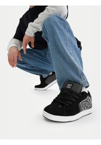 DC Shoes Sneakersy EO-NET DC01774006 Czarny. Kolor: czarny. Materiał: skóra, nubuk #1