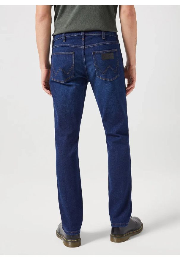 Wrangler - WRANGLER MĘSKIE SPODNIE JEANSOWE WRANGLER GREENSBORO NIGHT SHADE 112350837