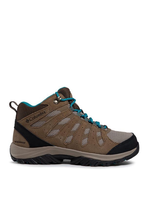 columbia - Columbia Trekkingi Redmond III Mid Waterproof BL0168 Brązowy. Kolor: brązowy. Materiał: skóra, zamsz