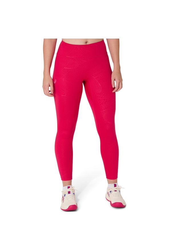 Damskie legginsy Asics 45876. Kolor: różowy. Materiał: materiał. Sport: tenis
