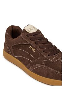 Liu Jo Sneakersy Connor 01 BF5069 PX002 Brązowy. Kolor: brązowy. Materiał: zamsz, skóra #4