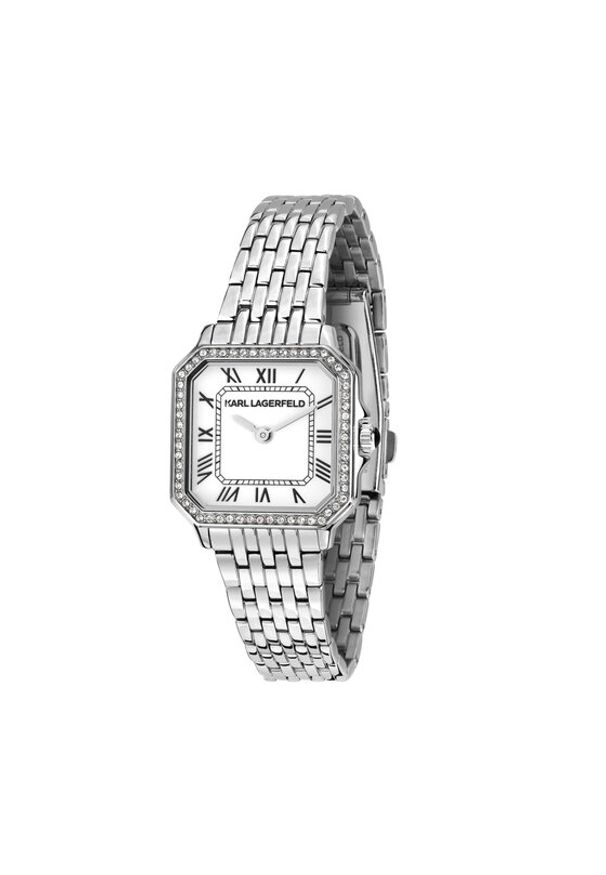 Karl Lagerfeld - KARL LAGERFELD Zegarek R0553110506 Srebrny. Kolor: srebrny