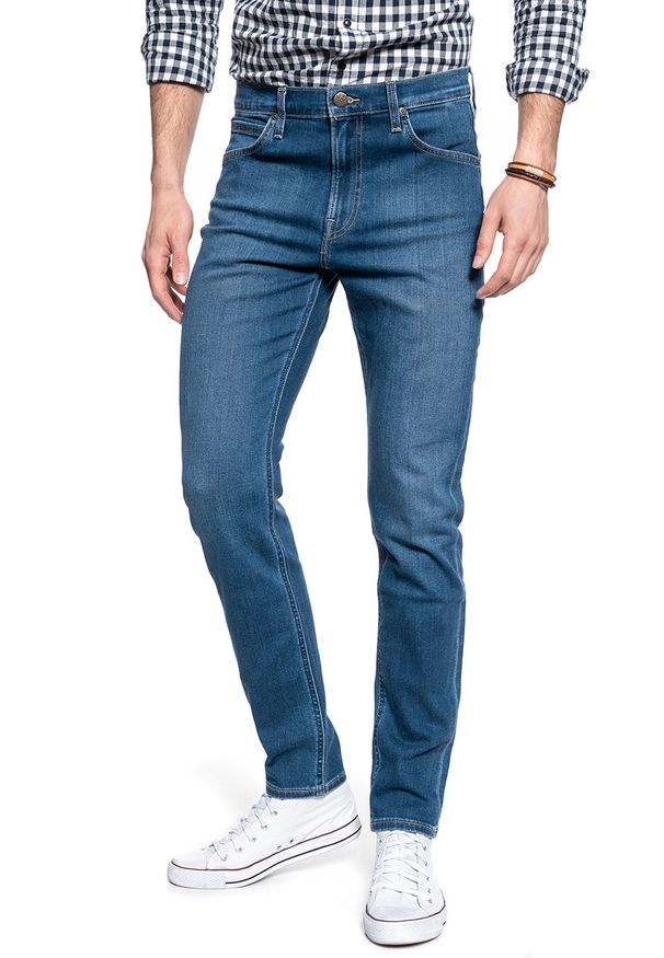 Lee - LEE AUSTIN MĘSKIE SPODNIE JEANSOWE MID WORN IN RAY L733NOWH