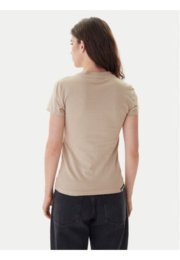 Karl Lagerfeld Jeans T-Shirt A1W17004 Zielony Slim Fit. Kolor: zielony. Materiał: bawełna