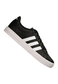 Adidas - Buty adidas Daily 2.0 M DB0161 czarne. Okazja: na co dzień. Zapięcie: pasek. Kolor: czarny. Materiał: materiał, skóra, guma, syntetyk, zamsz. Szerokość cholewki: normalna. Sezon: wiosna. Sport: tenis