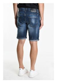 Xagon Man Szorty | P25032UM256Z | Mężczyzna | Niebieski. Okazja: na spacer, na co dzień. Kolor: niebieski. Materiał: bawełna, elastan. Długość: długie. Styl: klasyczny, elegancki, vintage, casual #4