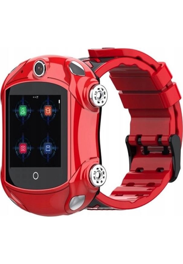 Smartwatch GoGPS X01 Czerwony (X01RD). Rodzaj zegarka: smartwatch. Kolor: czerwony