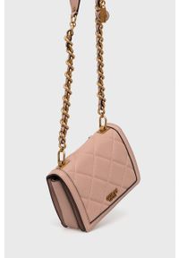 Guess torebka kolor różowy. Kolor: różowy. Materiał: pikowane #4