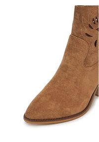 DeeZee Botki 220565-1 Brązowy. Kolor: brązowy. Materiał: materiał #5
