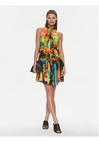Silvian Heach Sukienka koktajlowa Mini GPP24359VE Kolorowy Regular Fit. Materiał: syntetyk. Wzór: kolorowy. Styl: wizytowy. Długość: mini #2