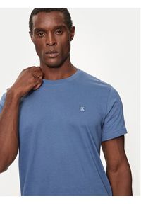 Calvin Klein Jeans T-Shirt J30J325268 Niebieski Regular Fit. Kolor: niebieski. Materiał: bawełna