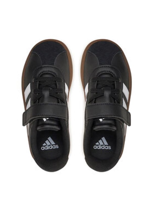 Adidas - adidas Sneakersy VL Court 3.0 El C ID9154 Czarny. Kolor: czarny. Materiał: skóra