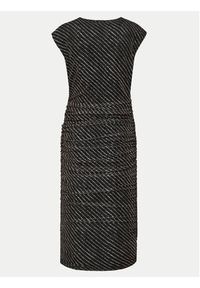 DKNY Sukienka koktajlowa P4ADEWPO Czarny Regular Fit. Kolor: czarny. Materiał: bawełna. Styl: wizytowy #3